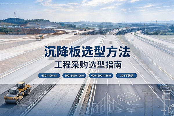 玛多沉降板选择方法