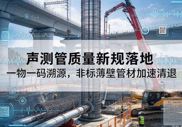 玛多声测管质量新规落地，一物一码溯源，非标薄壁管材加速清退