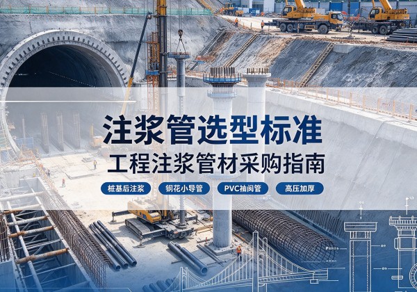 玛多注浆管选型标准